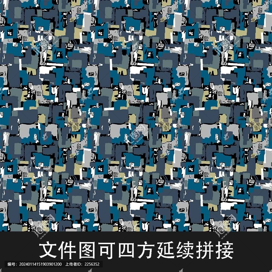 抽象幾何布紋圖