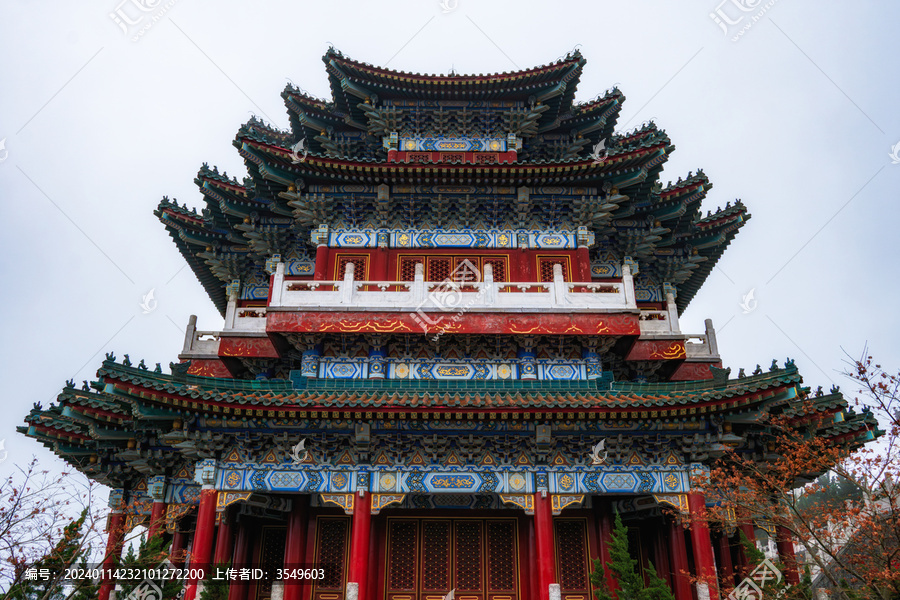 张家界天门山寺正面