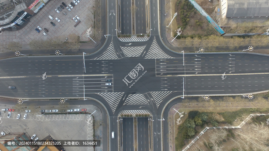 疫情城市封城空城街道