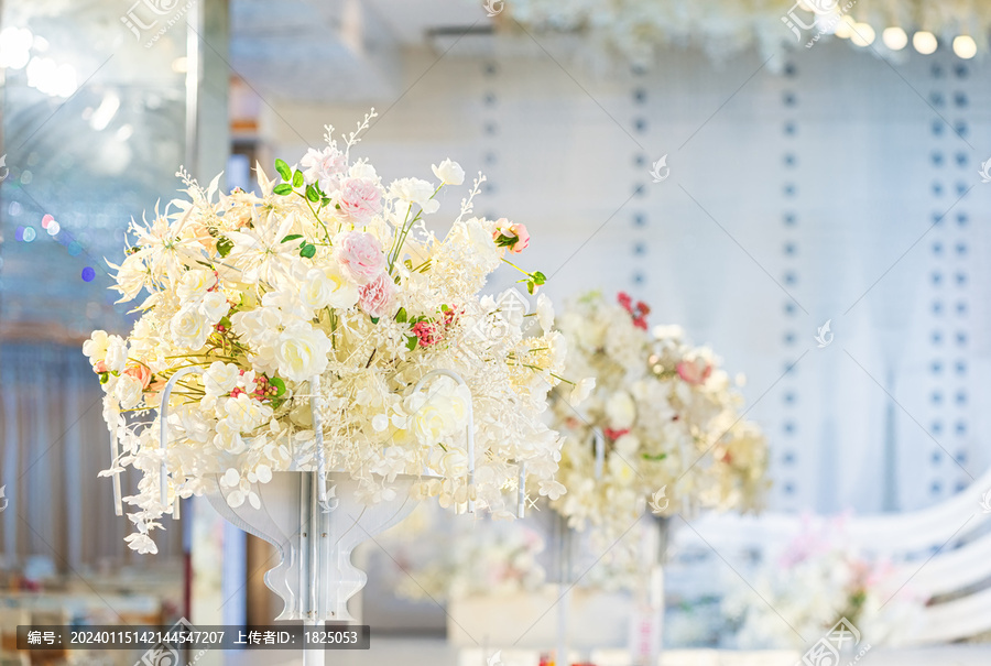 酒店鲜花婚礼现场