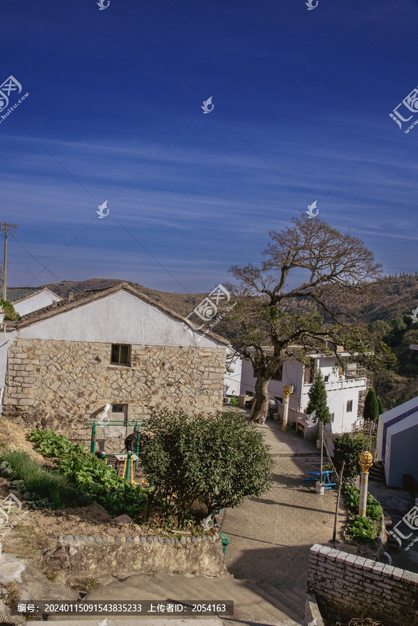 福建嵛山岛灶奥村风光