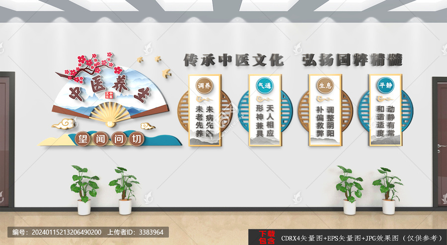 中醫(yī)養(yǎng)生文化墻
