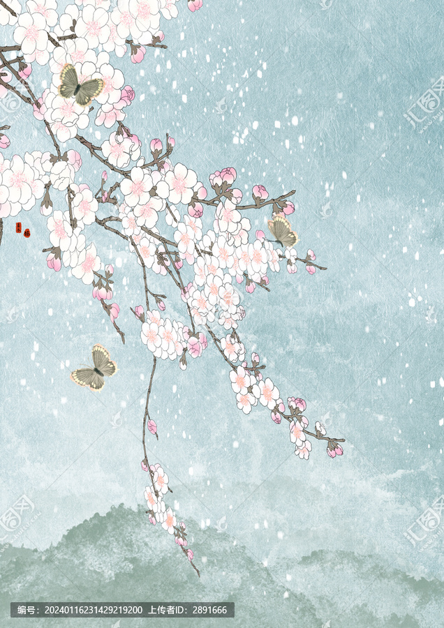 梅花盛開