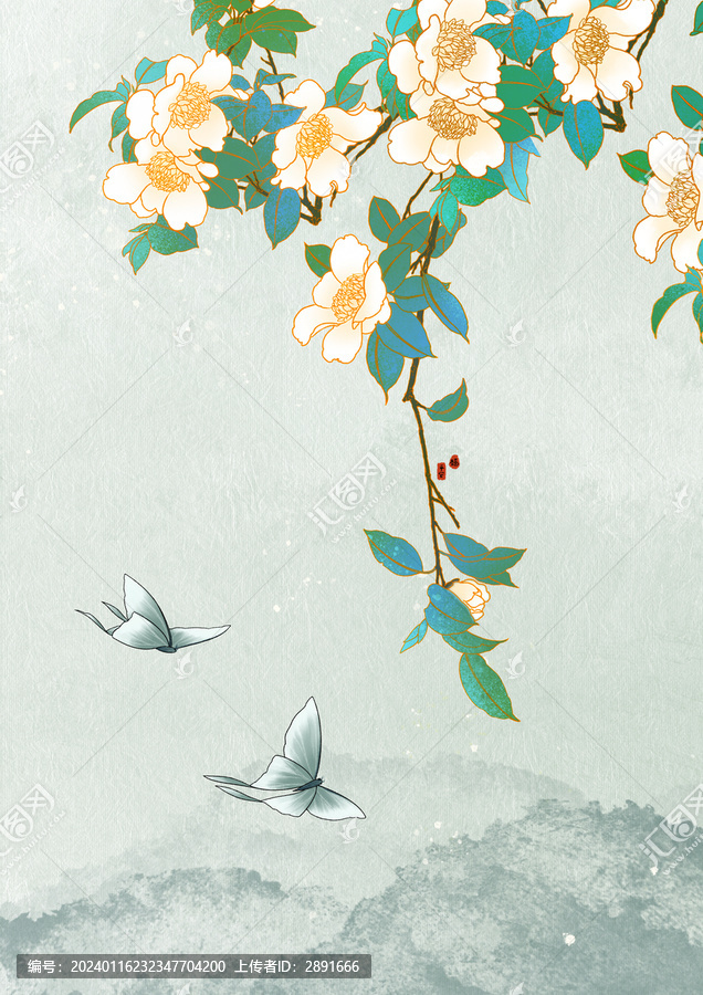 麗色山茶花