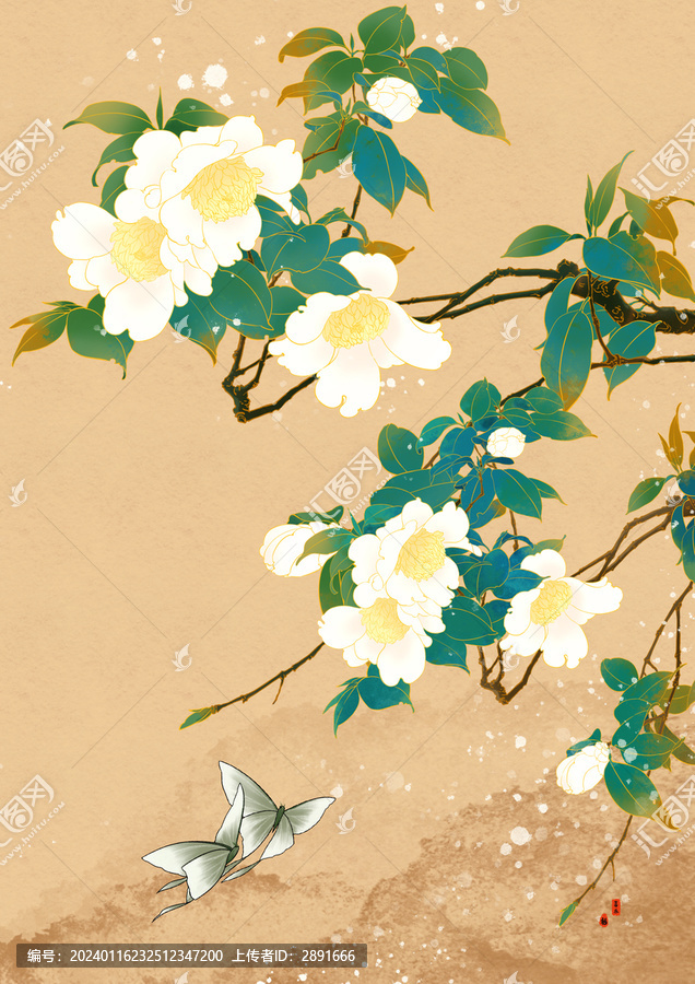 國色山茶花