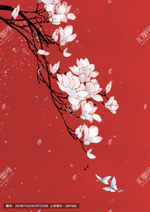 手繪國風(fēng)木蘭