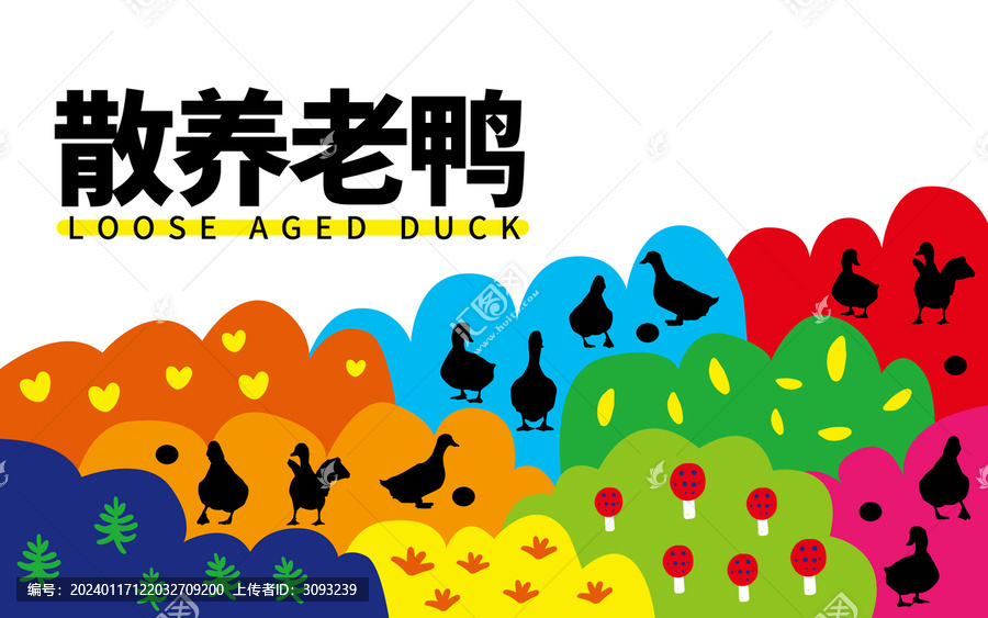 鴨插畫包裝