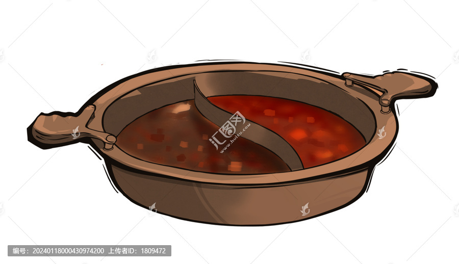 銅火鍋鴛鴦鍋鍋底