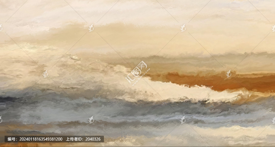 水墨抽象畫