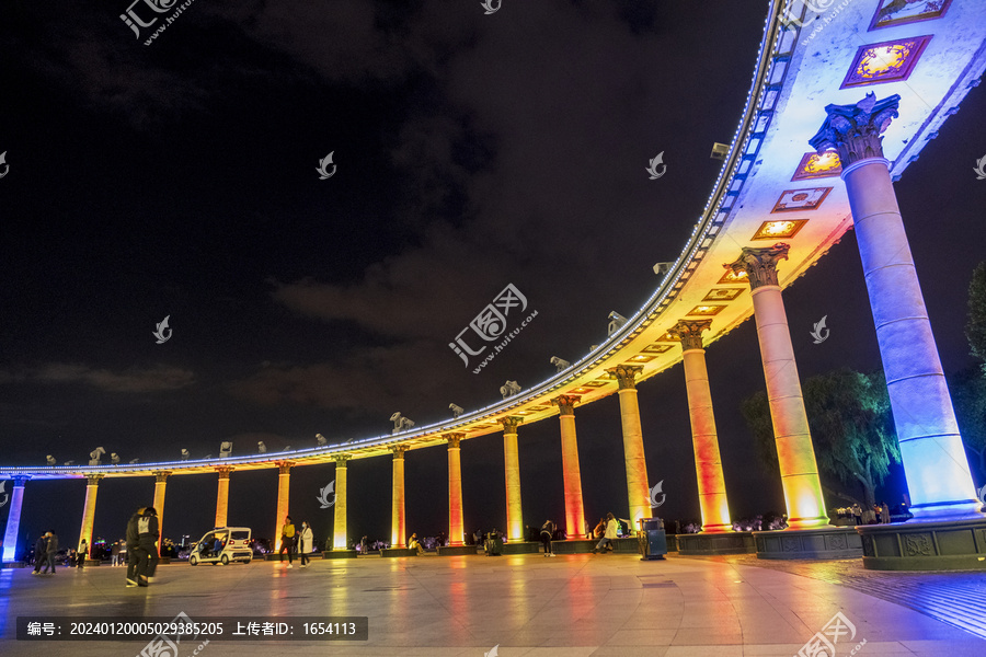 哈尔滨城市夜景