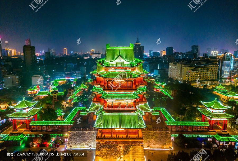 南昌滕王阁夜景