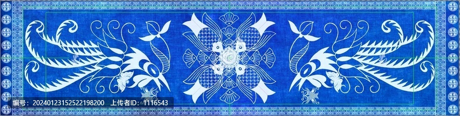 長(zhǎng)卷蠟染