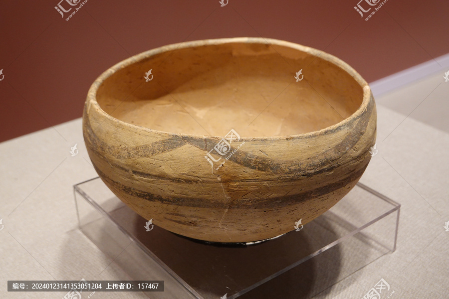 叙利亚文物陶碗