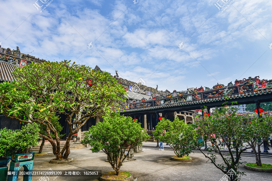 广州陈家祠建筑风光