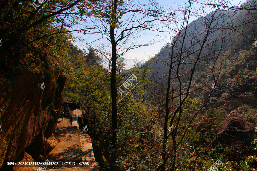 黄山登山路