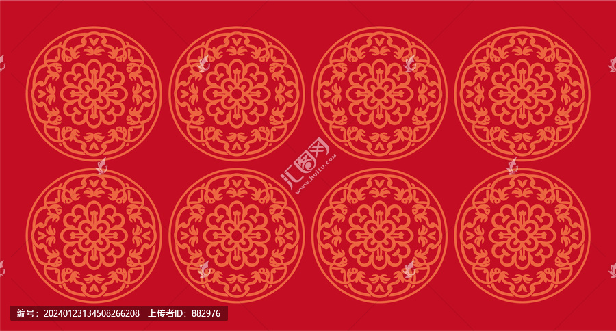 古典青花紋理