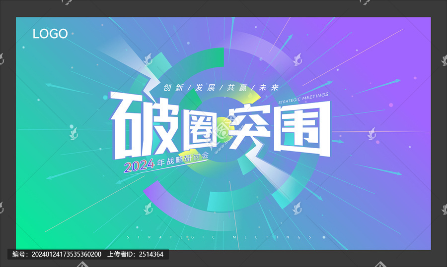 破圈與突圍視覺KV