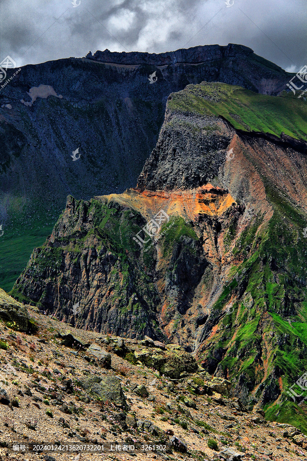 长白山天池高山