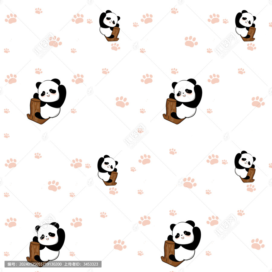 可愛的熊貓