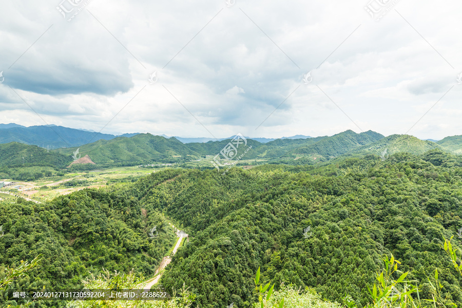 山岭风光