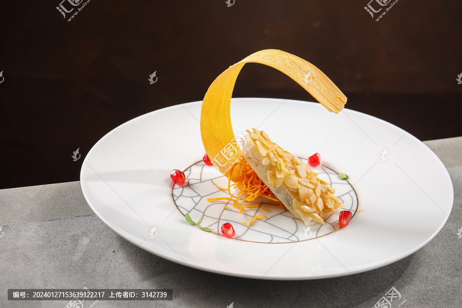 杏仁鱈魚酥