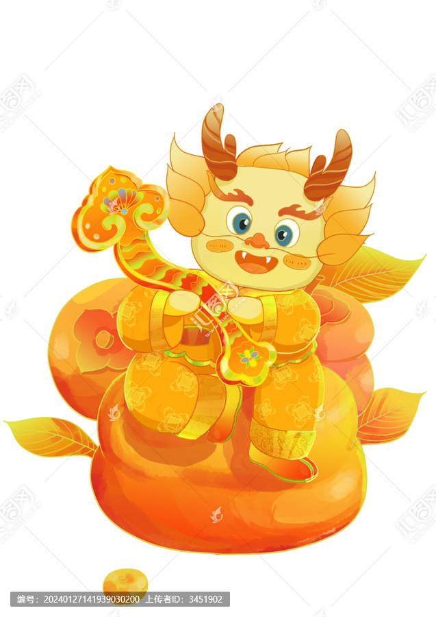 龍年卡通形象