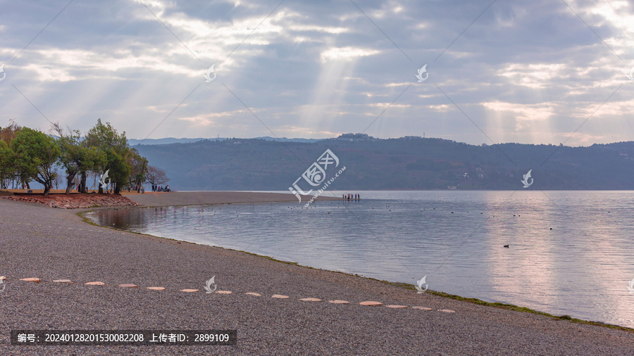 昆明宜良县阳宗海自然风景