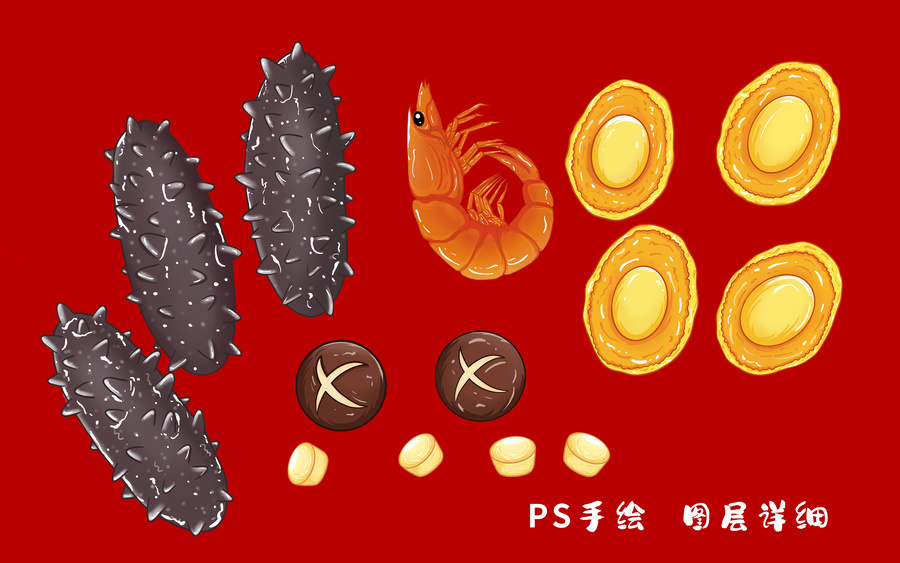 佛跳墻插畫(huà)