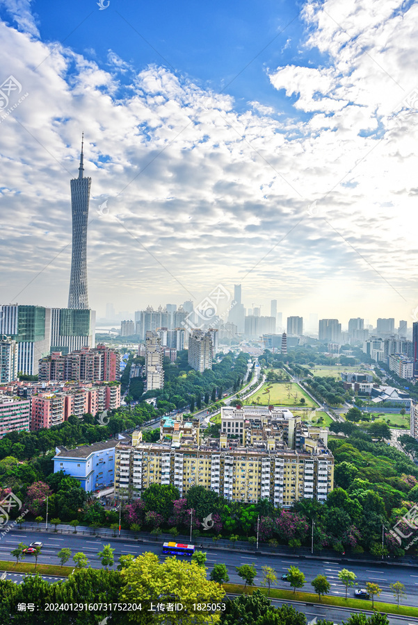 广州城市建筑风光