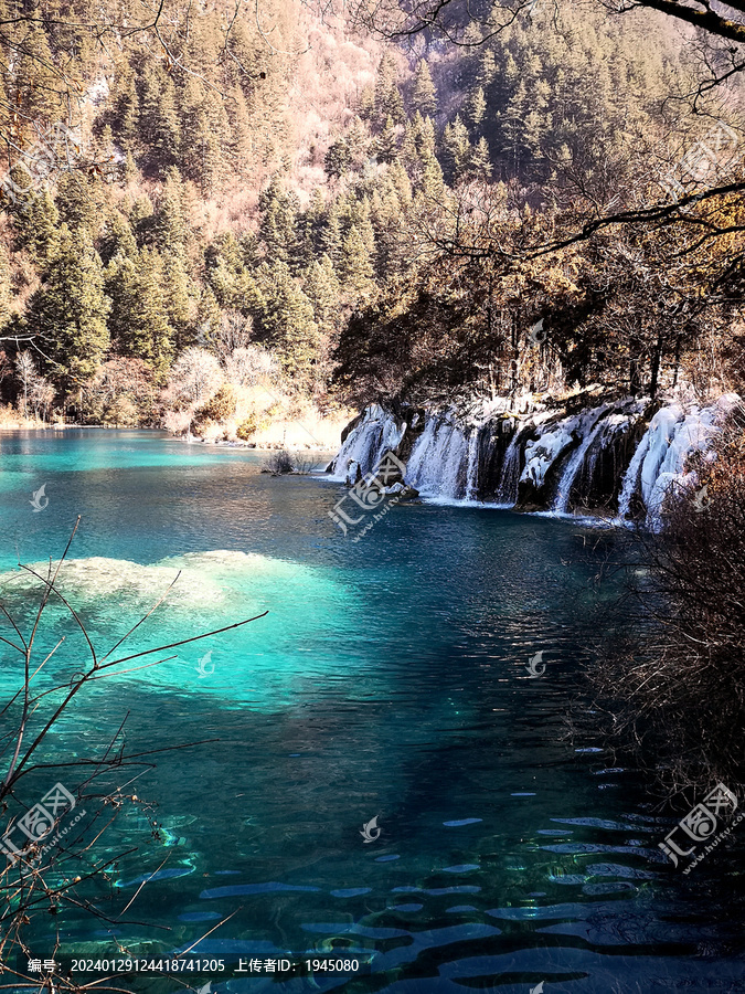 九寨沟的水