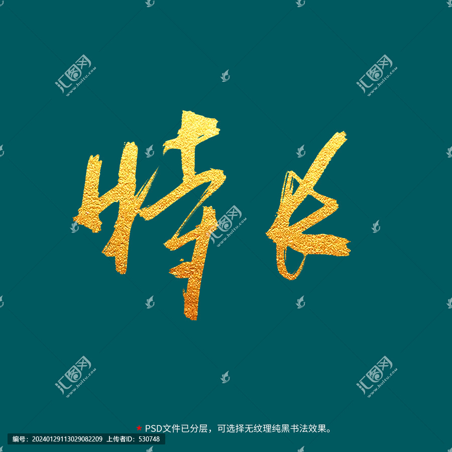 特長(zhǎng)書(shū)法毛筆字設(shè)計(jì)