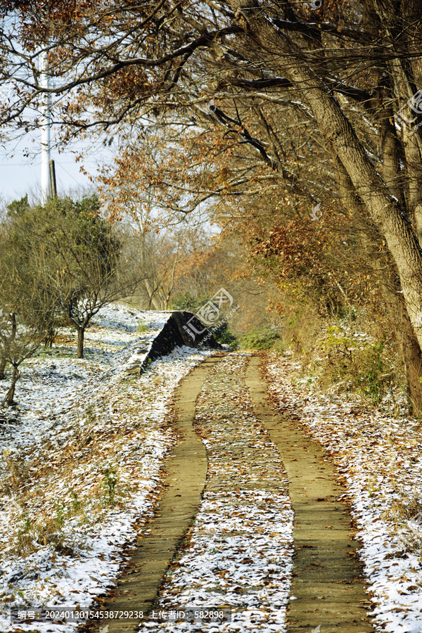 雪天小路