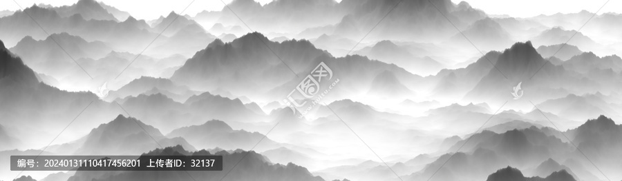 水墨裝飾畫中國(guó)風(fēng)