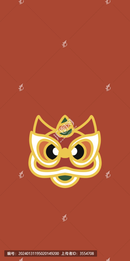 舞獅春節(jié)手機(jī)殼