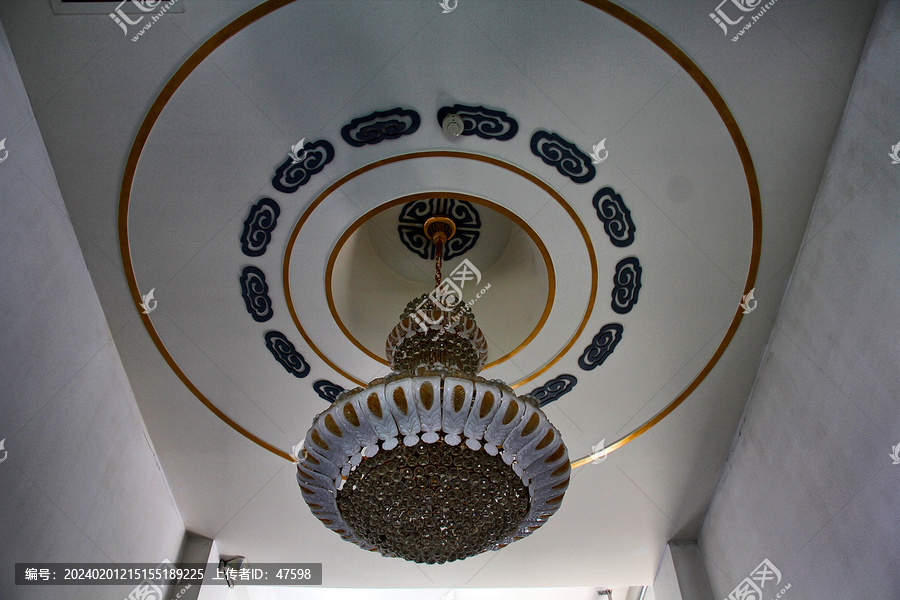 呼伦贝尔民族博物馆大厅吊灯