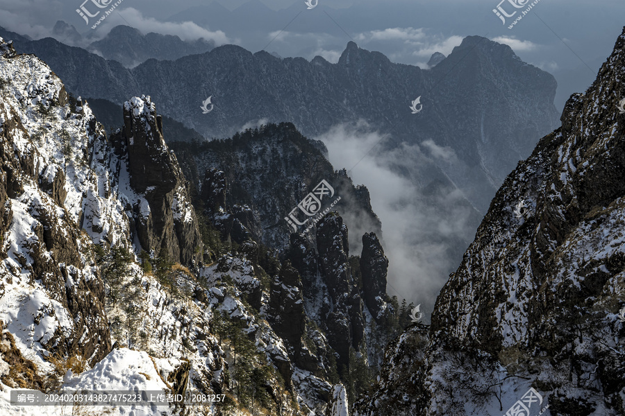 神农谷雪景