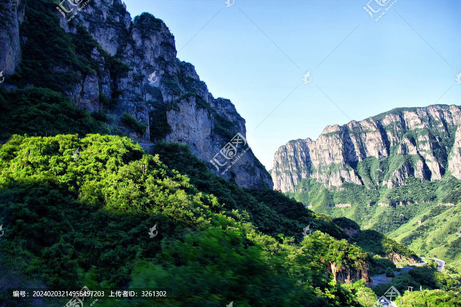 云台山太行山风景