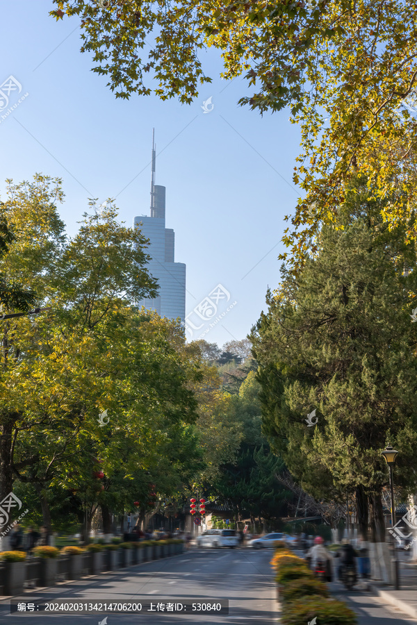 户外城市街景