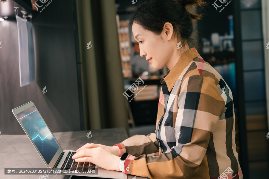 商务金融女性的工作与生活