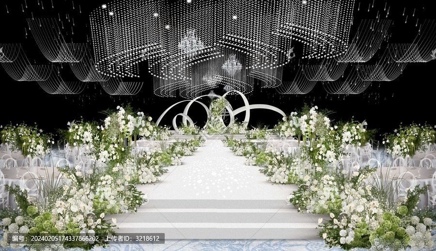 白綠色婚禮設(shè)計