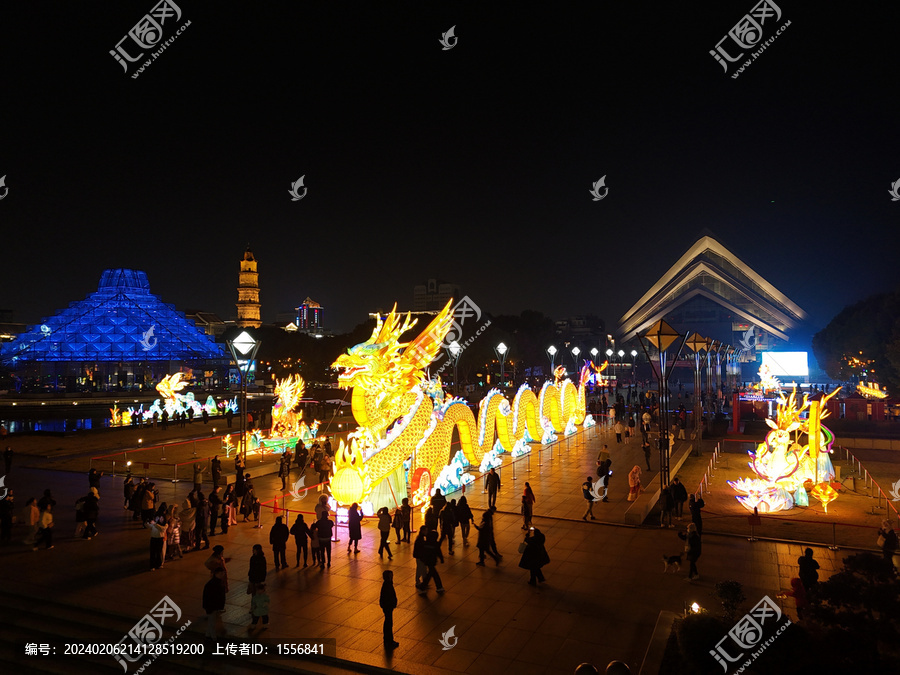 绍兴城市广场灯会