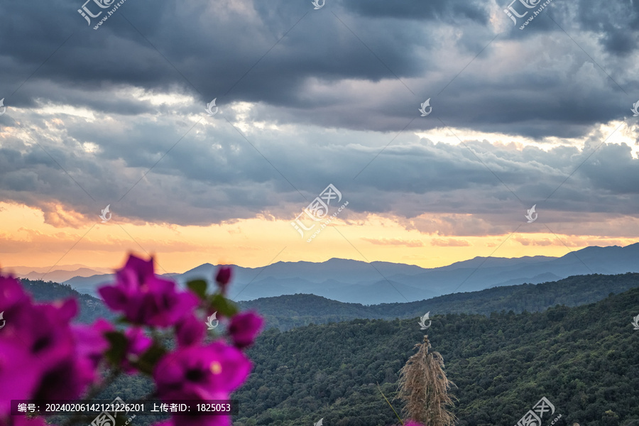 云南景迈山自然风光