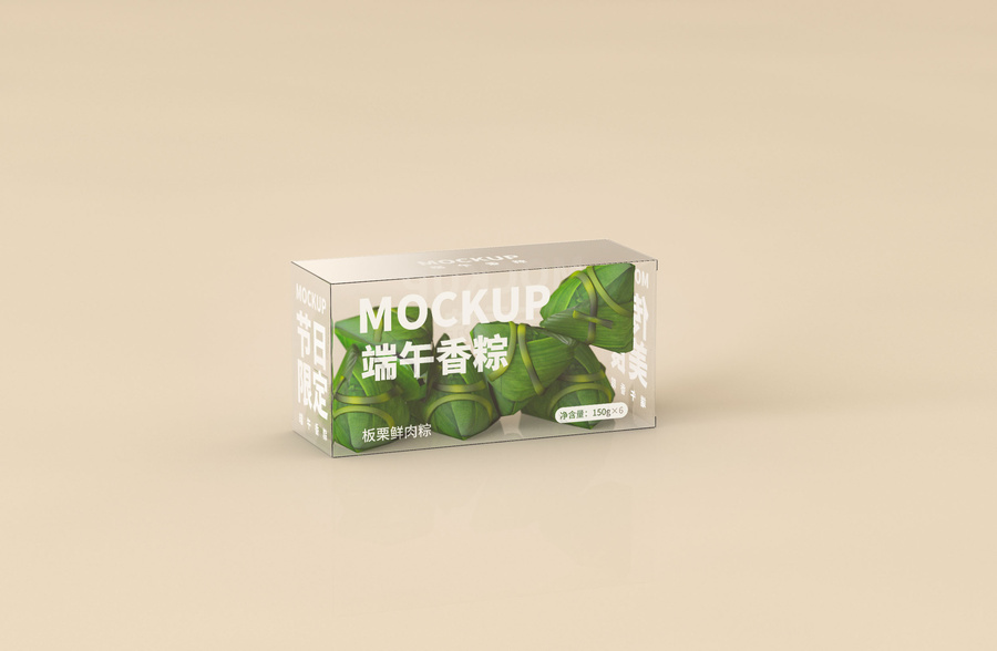 端午粽子亞克力禮盒包裝樣機(jī)