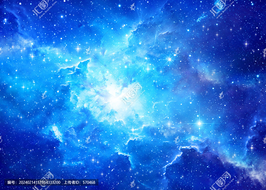 藍色星空