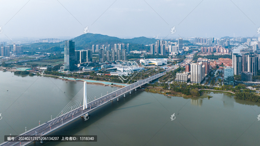 粤港澳大湾区南沙自贸区风景