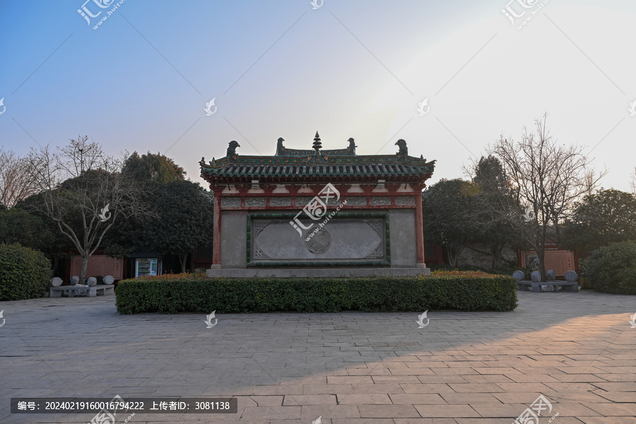 中国开封天波杨府景区建筑杨家将