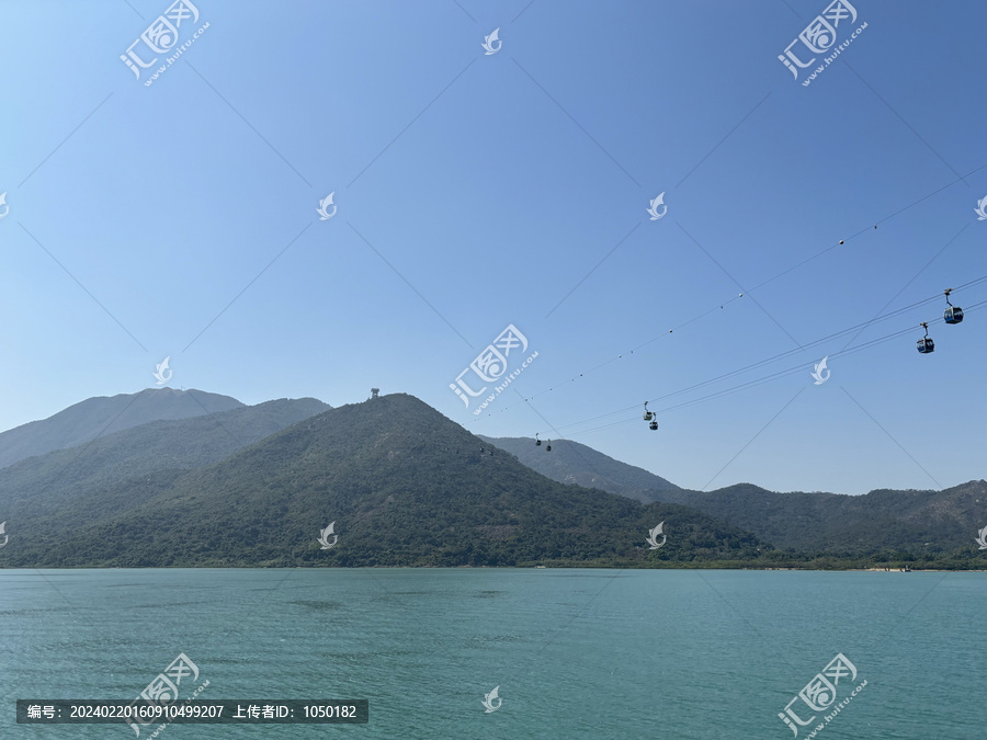 香港大屿山昂坪过山缆车