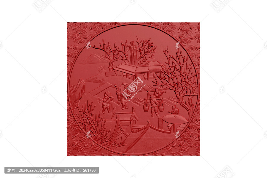 傳統(tǒng)花紋圖案雕刻