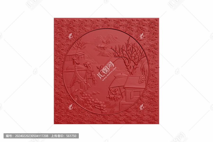 傳統(tǒng)花紋圖案雕刻