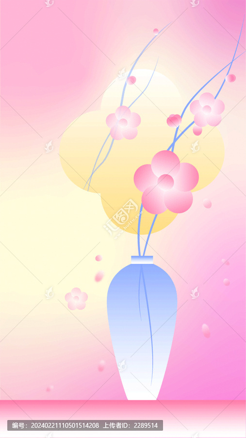 春分春季漸變海報